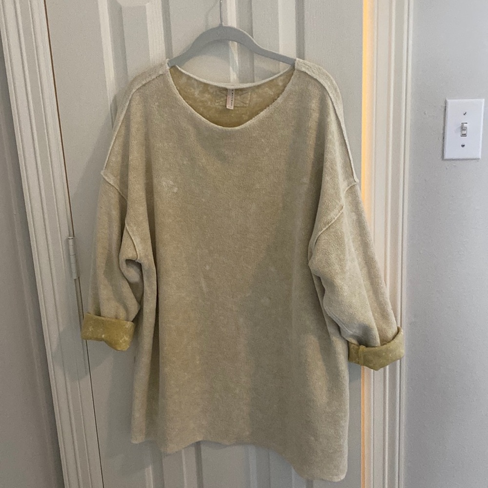 Free people lounge sweatshirt